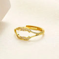 Designer Letter Band Rings Women Mens Stainless Steel Gold Silver Plated Luxury Open Ring Rings Wedding Jewelry Gift Great Shopping 4You