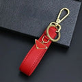 Top Quality Men's Keychain Genuine Leather Designer Key Ring for Couple Car Keychain Stainless Steel Classic Fashion Bag Charm Luxury Gift with Box Great Shopping 4You