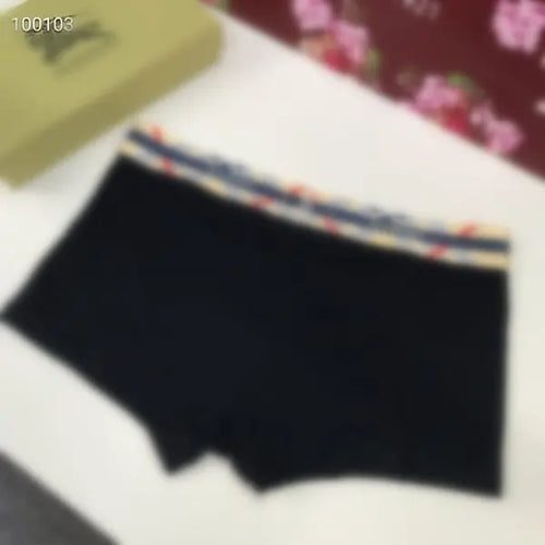 boxers for men Designer Man Underpants Fashion Letter Printed Breathable Boxers Man Pure Cotton Underwear 3pcs/Lot Great Shopping 4You