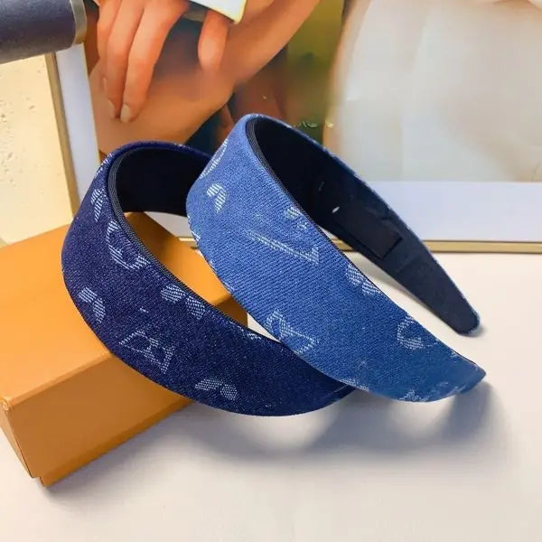 Classic Designer Leather Headbands Hair bands For Women Luxury Letter Wide Headband Head Wrap Gift Great Shopping 4You