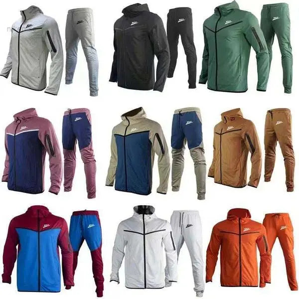 2024 NKIT Designer Men Jacket Pants Suit Sportwear Woman Tech Fleece Tracksuit Mens Long Sleeve Jacket Pant Jogger Tracksuits Bottoms Techfleece Man Joggers Great Shopping 4You