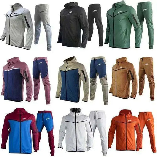 2024 NKIT Designer Men Jacket Pants Suit Sportwear Woman Tech Fleece Tracksuit Mens Long Sleeve Jacket Pant Jogger Tracksuits Bottoms Techfleece Man Joggers Great Shopping 4You