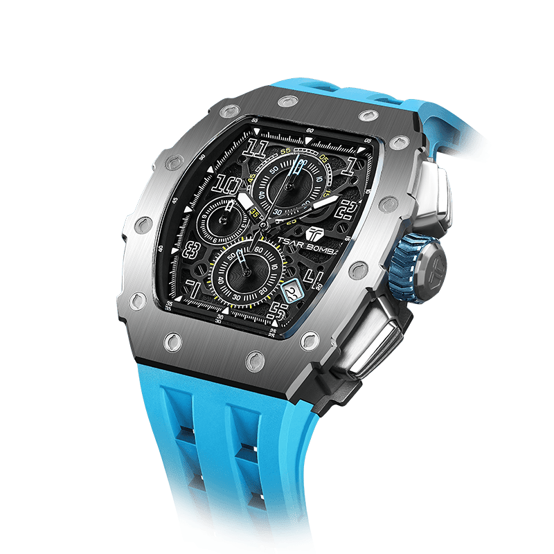 Elemental-TB8204Q（Ship from DE） - Elite Blue Tsarbomba Watch