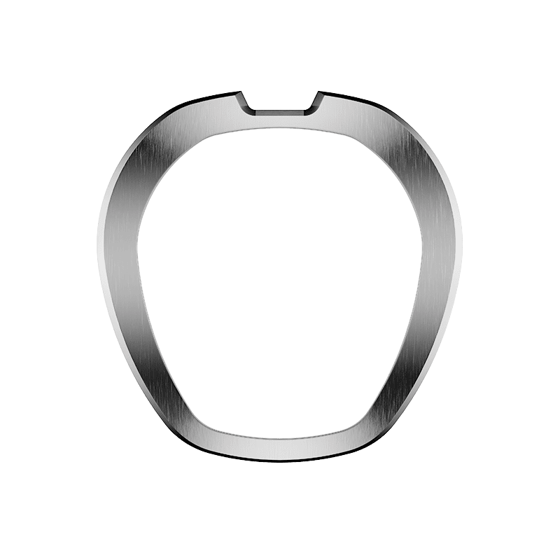 Reactor Interchangeable Bezel - Stainless Steel-Silver