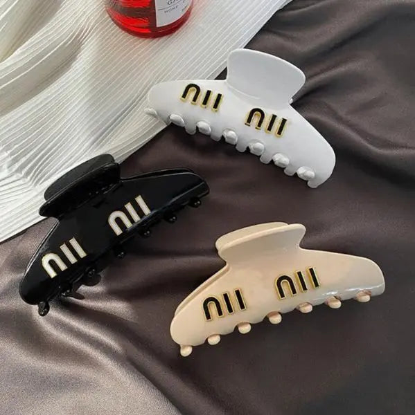Hair Clips Barrettes Designer Womens Hairpin Brand Claw Clip Classic Hairclip Fashion Letter Shark Hairpin Luxury Hair Accessories Great Shopping 4You