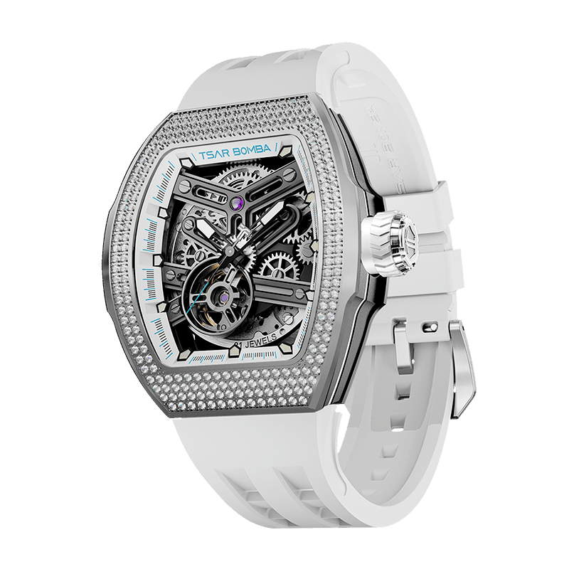 Atomic-TB8218 Standard Edition（Women） - Zirconia Diamond-White Tsarbomba Watch