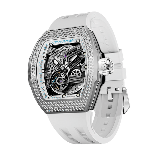 Atomic-TB8218 Standard Edition（Women） - Zirconia Diamond-White Tsarbomba Watch