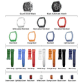Atomic-TB8218 Set(7-in-2) - Black / Carbon Fiber & FluoroRubber TSAR BOMBA Watch