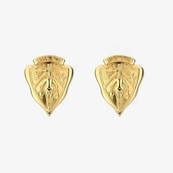 New Women Luxury 18K Gold Earrings Classic Designer Stud Earrings Fashion Elegant Stud Diamond Earrings High Quality Wedding Party Gift Great Shopping 4You