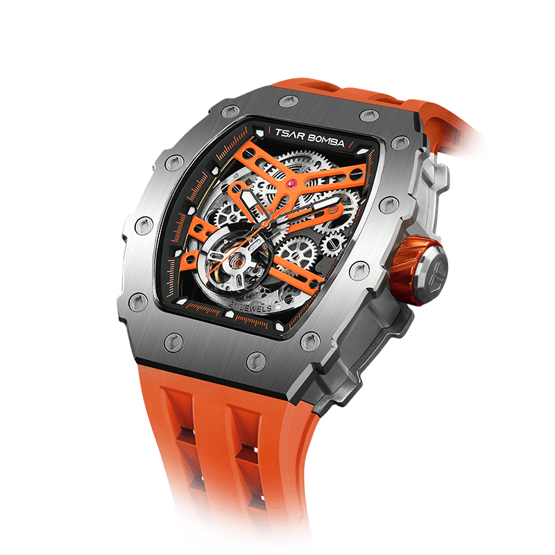 Elemental-TB8208A - Silver Orange