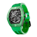 Atomic-TB8218 Standard Edition（Women） - Fluororubber-Dynamic Green Tsarbomba Watch