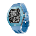 Atomic-TB8218 Standard Edition（Women） - Fluororubber-Dynamic Light Blue Tsarbomba Watch