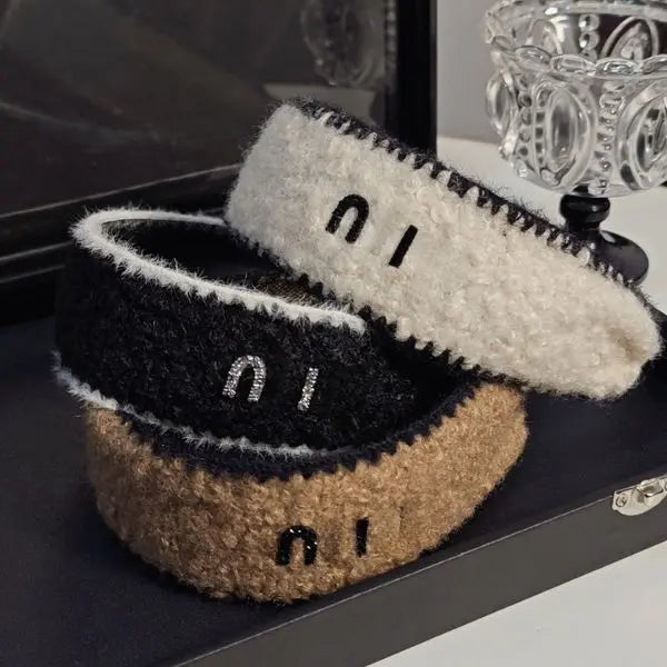 Designer Letter Headband Women Pearl Letters Hairband with Stamp Hair Accessories High Quality Diamond HairBands Great Shopping 4You