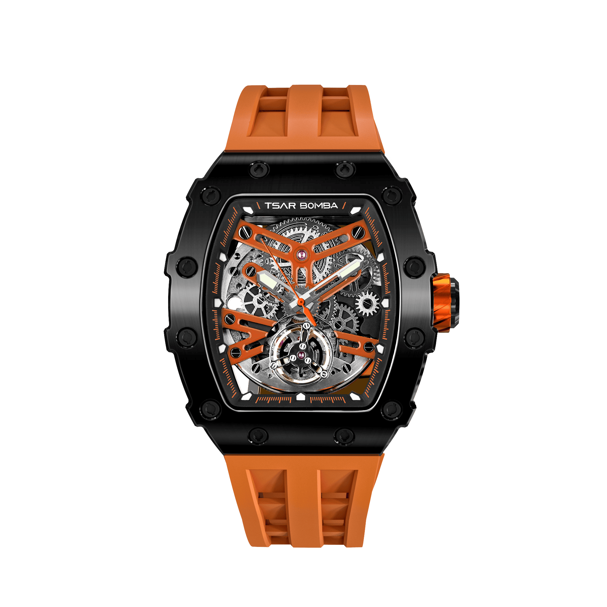 Elemental-TB8208A (US) - Black Orange TSAR BOMBA Watch