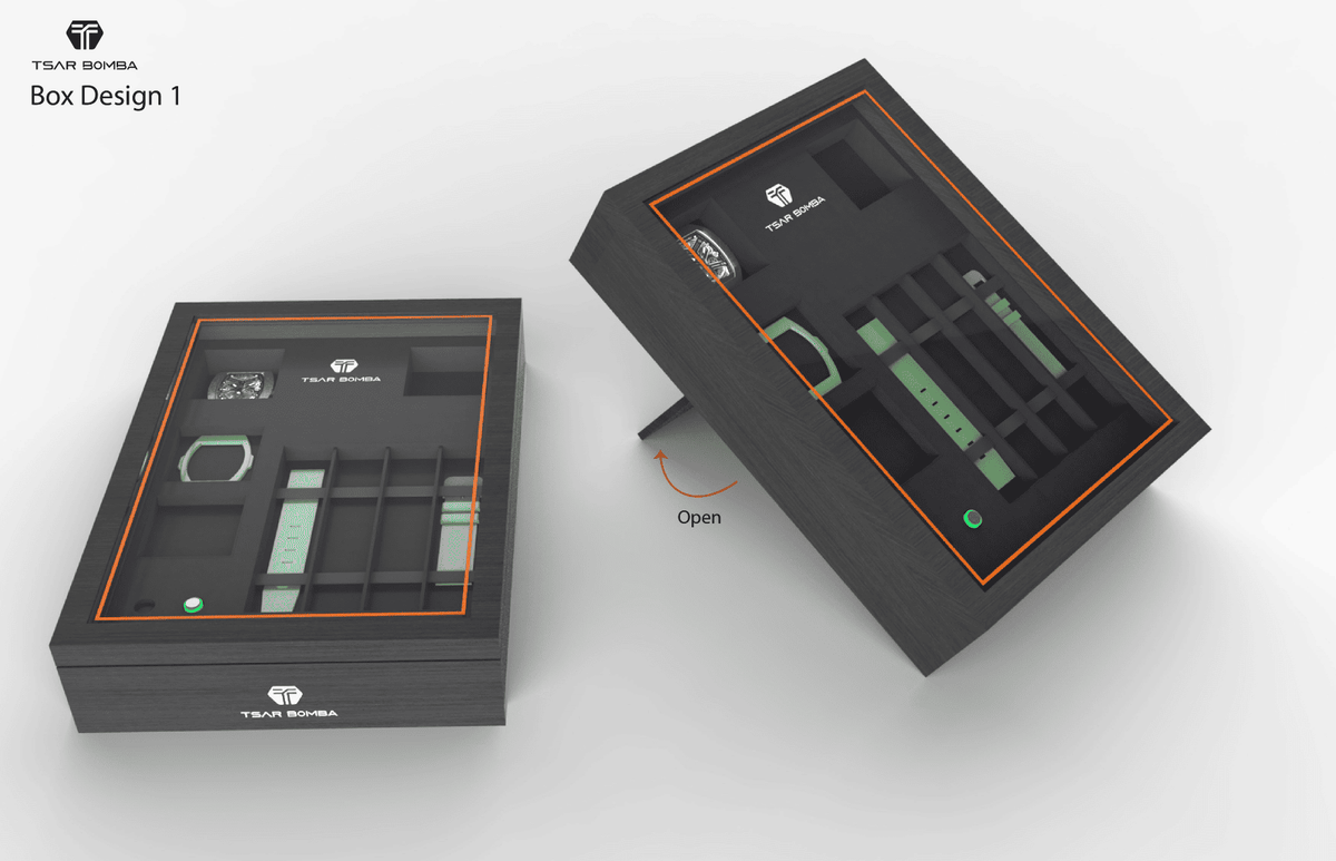 Luxury Watch Gift Box - 2-in-1 Display Box