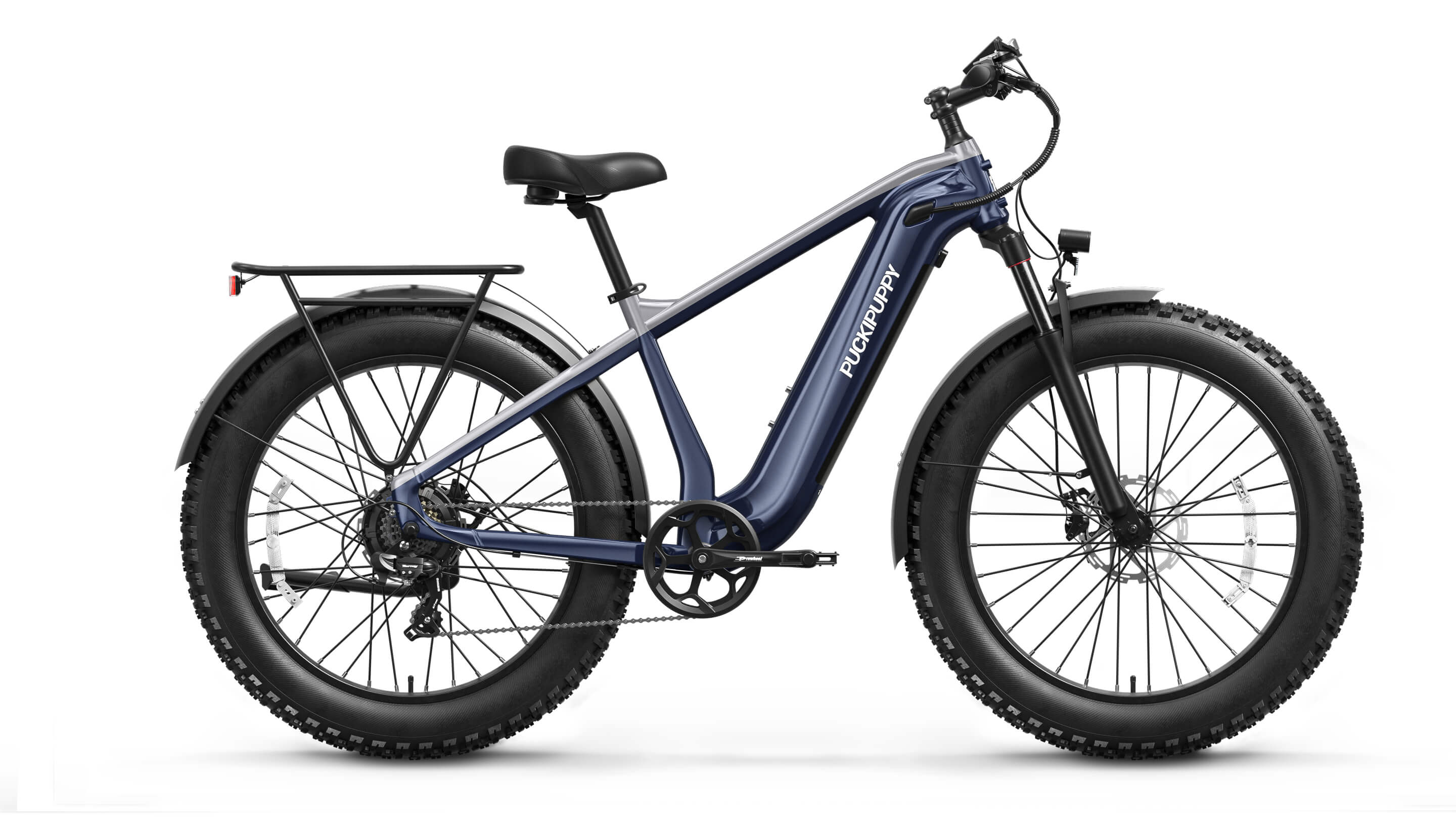 Beagle Ebike - Navy Blue + Gray