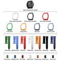 Atomic-Interchangeable Automatic Watch Combo (7-in-1)（IT） - Black / Mixed Material TSAR BOMBA Watch