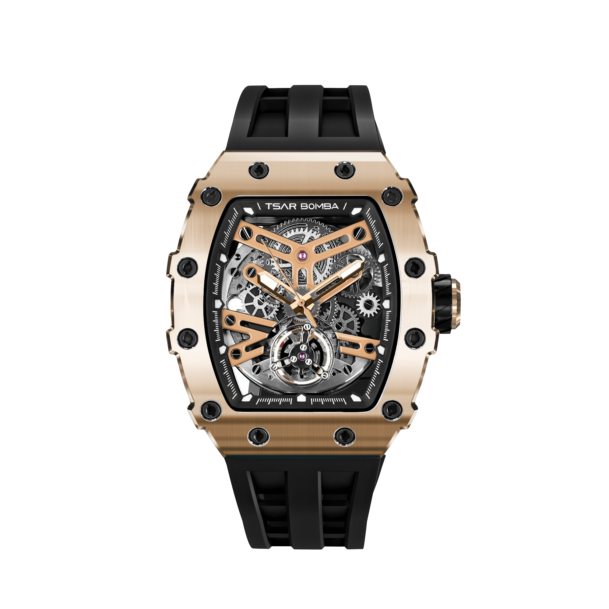 Elemental-TB8208A (US) - Gold Black TSAR BOMBA Watch