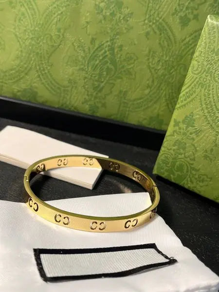 Brand Gold screwdriver Designer Fashion Couple Cuff for Women High Quality 316L Stainless Steel Bracelet Jewelry Great Shopping 4You