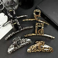 Fashion Womens Designer Brand Clips Claws Big Square Crabs Clip Barrettes For Women Hair Accessories High Quality Great Shopping 4You
