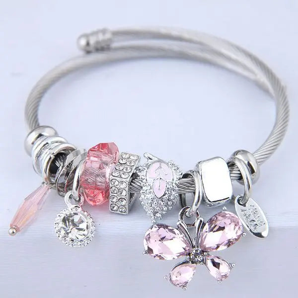 Butterfly metal women's bracelet, niche, fresh, beautiful, light luxury bracelet Great Shopping 4You