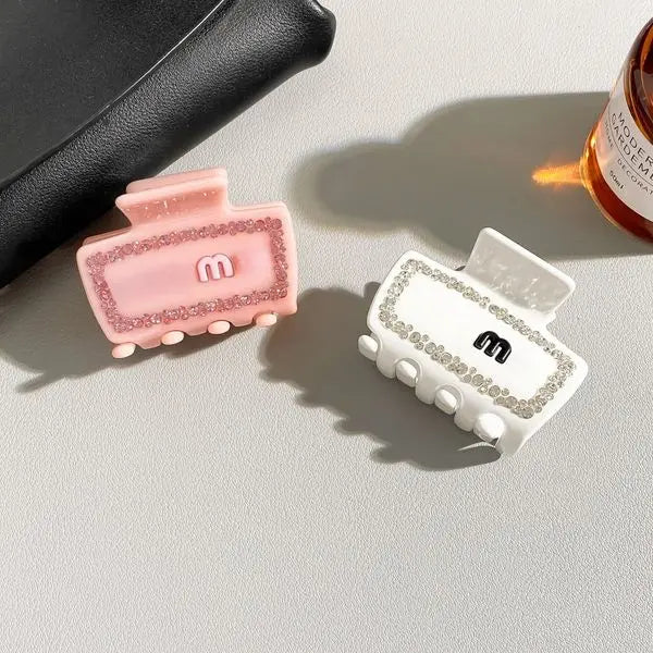 Sparkly Rhinestone Letter Hair Claws Special Letter Claw Clamp Clips for Gift Party Fashion Hair Accessories Great Shopping 4You