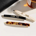 Hair Clips Barrettes Jewelry Shiny Diamond Letter Hairpin Designer Edge Clip Crystal Rhinestone Fashion Woman Accessories Great Shopping 4You