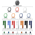 Atomic-Interchangeable Automatic Watch Combo (7-in-1)（IT） - Black White / FluoroRubber Bezel TSAR BOMBA Watch