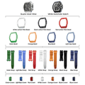Atomic-Interchangeable Automatic Watch Combo (7-in-1)（IT） - Black White / Two Head-Mixed Material TSAR BOMBA Watch