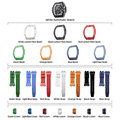 Atomic-Interchangeable Automatic Watch Combo (7-in-1)（IT） - Black White / Mixed Material TSAR BOMBA Watch