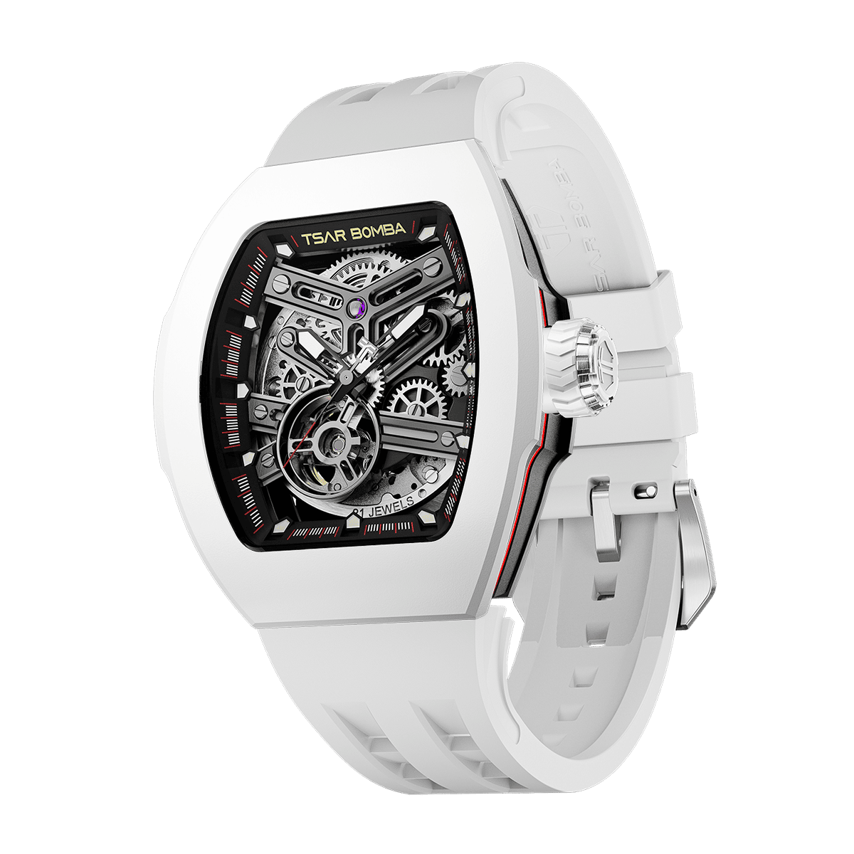 Atomic-TB8218 Standard Edition（Women） - Fluororubber-White 1