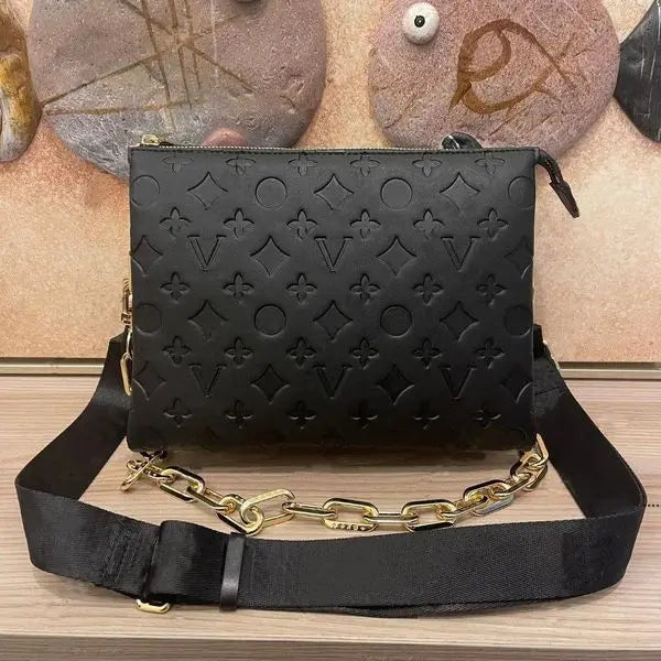 AA High Quality COUSSIN bags Women's Designer purses shoulder Bags Luxury crossbody tote square handbags Genuine leather two straps Cha Great Shopping 4You