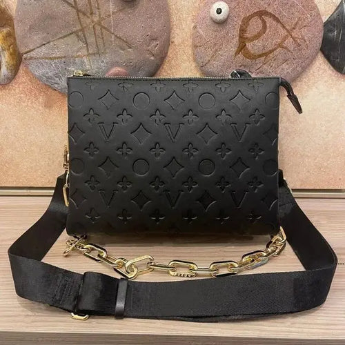 AA High Quality COUSSIN bags Women's Designer purses shoulder Bags Luxury crossbody tote square handbags Genuine leather two straps Cha Great Shopping 4You