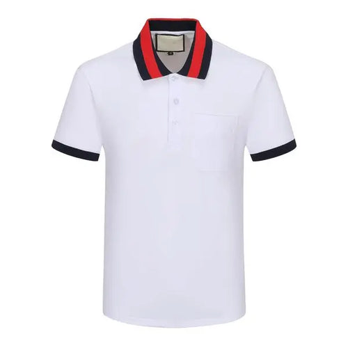 2023 Designer Men's Polos Monclair Classical Shirts Men Luxury Polos Casual Mens T Shirt Snake Bee Letter Print Embroidery Fashion High Street Ma f9cM-3XL# Great Shopping 4You