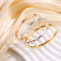 Wholesale Designer Bracelet Fashion brand Jewelry Bangle 18k Rose Gold Sier Titanium Steel Diamond bangles Nail Bracelets for Men Women gift Great Shopping 4You