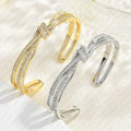 Designer Bracelet Bracelet for Women Butterfly Bow Bangle Square Diamond Open Bangles Luxury Jewlery Designer for Women Elegant Timeless Sparkling Gift Premium Great Shopping 4You