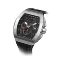 Elemental-TB8211Q-II - Silver Black TSAR BOMBA Watch