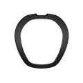 Reactor Interchangeable Bezel - Fluororubber-Black