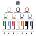 Atomic-Interchangeable Automatic Watch Combo (7-in-1)（IT） - Silver Blue / Mixed Material TSAR BOMBA Watch
