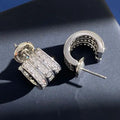 Designer Studs Earring Vintage Charm Stud Earrings Mother-Of-Pearl Stainless Steel Gold Studs Agate For Women Wedding Good Jewelry Jewlery Designer For Women Great Shopping 4You