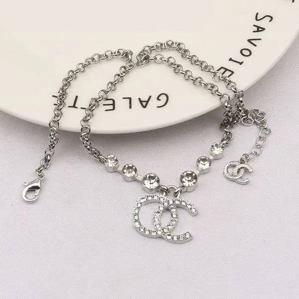 Gold Plated Necklaces Jewlery Designer For Women Fashional Pendant Necklace Wedding Party Gift Great Shopping 4You