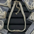 2023-Luxury Lock Gold Necklaces Baroque Designer Chain Bracelets Cuba Link Jewelry Sets Gift Classic X Pearl Necklace Pendant Business Party Gifts Great Shopping 4You