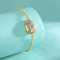 Hot-Selling S925 Sterling Silver Moissanite Snake Head Bracelet, Fashionable Personalized Design, Women's Jewelry Set, High-End Jewelry Great Shopping 4You