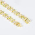 Fashionable Cuban Link Men's Hip Hop Style Full Diamond Necklace Great Shopping 4You