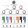 Atomic-Interchangeable Automatic Watch Combo (7-in-1)（IT） - Silver Blue / Carbon Fiber Bezel TSAR BOMBA Watch