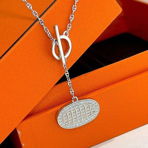 designer necklace designer necklace for woman gold jewelry europe america fashion jewelry sets women lady titanium steel 18k plated gold necklaces Great Shopping 4You