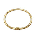 Miami cuban link chain for women making of 316L Stainless Steel plated 14K gold chain high polished punk cuban link bracelet 6/9/10mm wide mens Christmas jewelry gift Great Shopping 4You