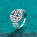 Chic Designer 5 CT Genuine Moissanite Diamond-Like Eternity Bands for Ladies Great Shopping 4You