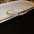 cart cubic Classic Bracelet for Women Bangle Stainless Steel Designer Cuff Jewelry Woman Party Gift 10b Great Shopping 4You