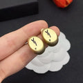 Designer Earrings Gold and Silver Colors Vintage Distressed Earrings Suitable for Both Men and Women Luxurious Earrings Ideal As A Holiday Gift High Quality Great Shopping 4You